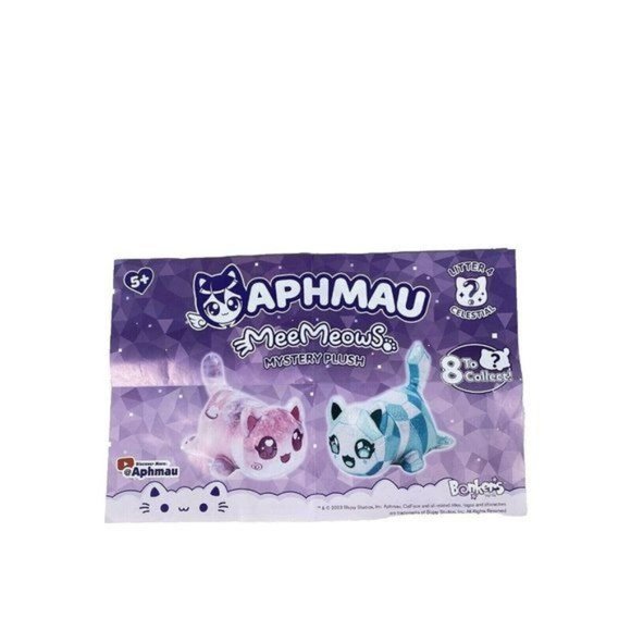 Aphmau MeeMeows Plush Moon Cat 6" Litter 4 2023 - Picture 11 of 16